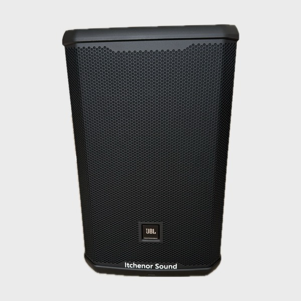 JBL PRX912 active PA speaker for hire – front view 1 | Itchenor Sound